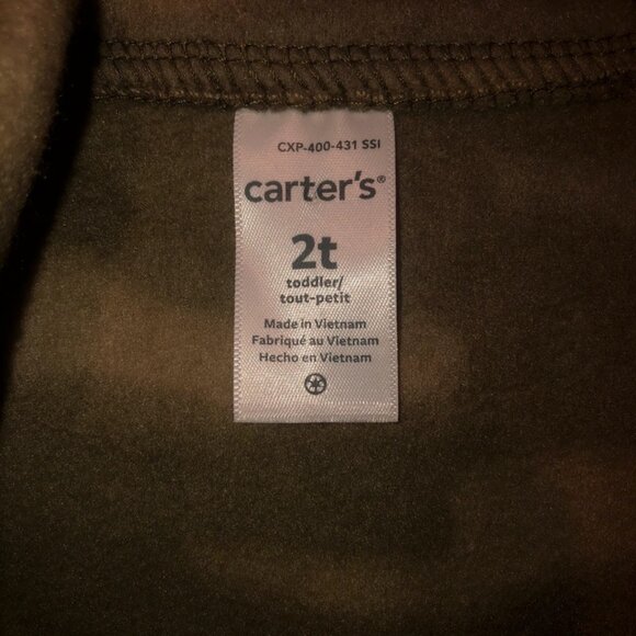 Carter Toddler Fleece Jacket - Picture 2 of 3